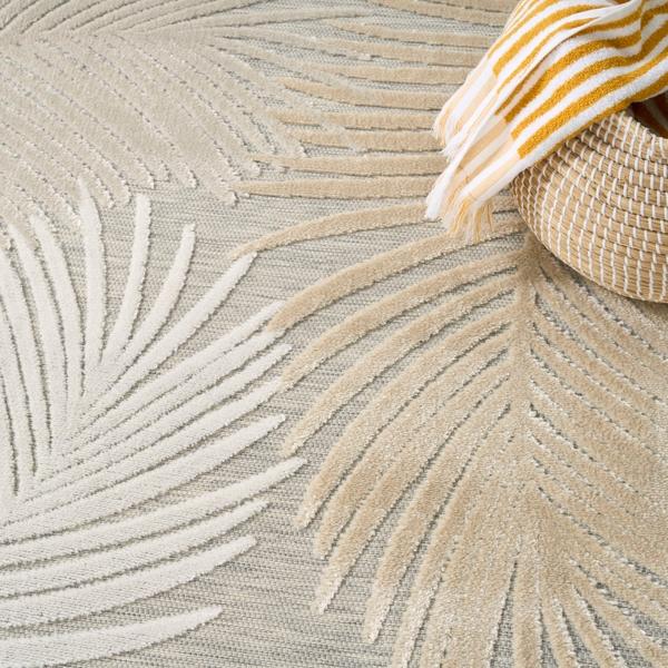 Nourison Suncoast Grey Indoor/Outdoor Nature Rug SNC03