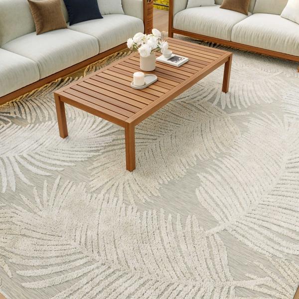 Nourison Suncoast Grey Indoor/Outdoor Nature Rug SNC03