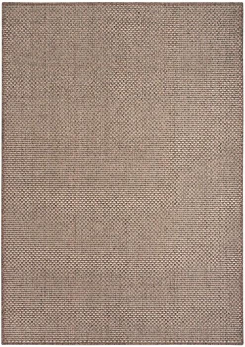 Nourison Tulum Brown Indoor/Outdoor Solid Rug TLM03