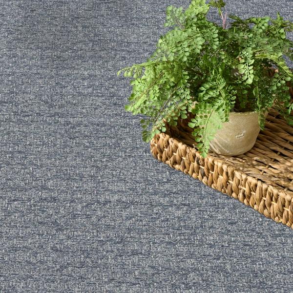 Nourison Tulum Denim Indoor/Outdoor Chevron Rug TLM02