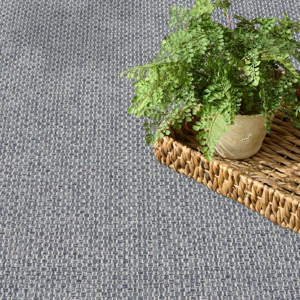 Nourison Tulum Denim Indoor/Outdoor Solid Rug TLM03