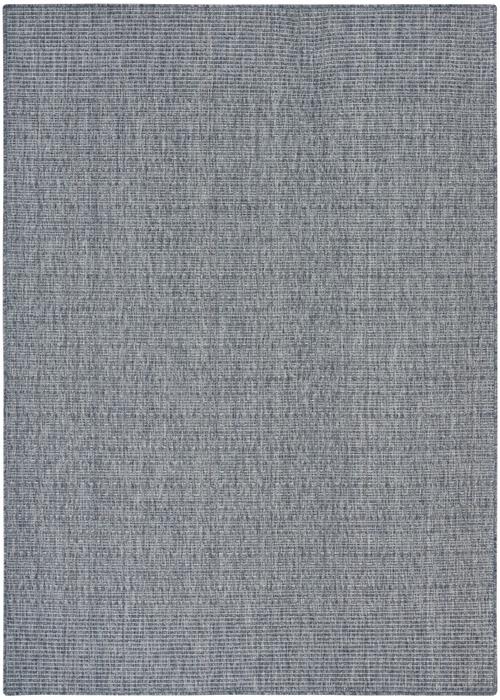 Nourison Tulum Denim Indoor/Outdoor Striped Rug TLM01