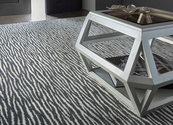Nourison TWILIGHT STRIA TWSTR OBSIDIAN BROADLOOM BROADLOOM CARPET