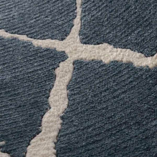Nourison TWILIGHT TRELLIS TWTRL MEDIUM BLUE BROADLOOM CARPET