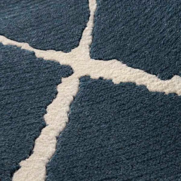 Nourison TWILIGHT TRELLIS TWTRL NAVY BROADLOOM CARPET