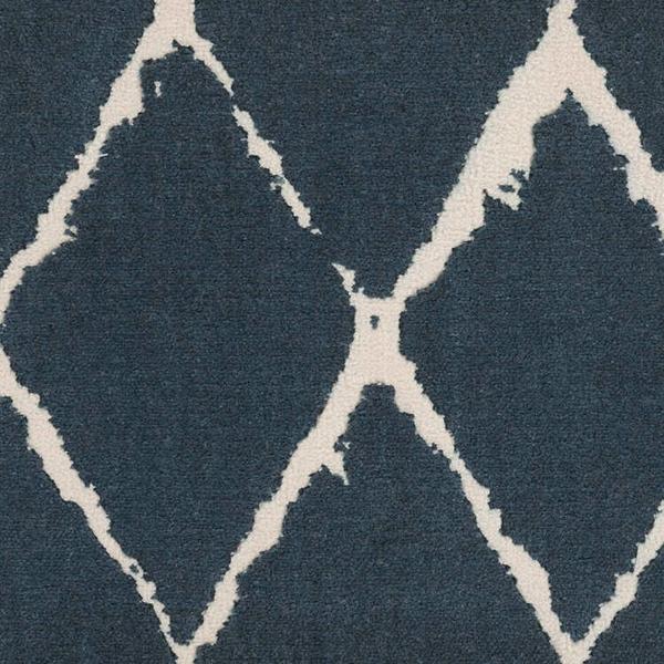 nourison TWILIGHT TRELLIS TWTRL NAVY BROADLOOM CARPET