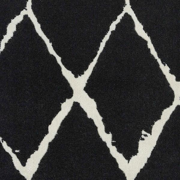 nourison TWILIGHT TRELLIS TWTRL ONYX BROADLOOM CARPET