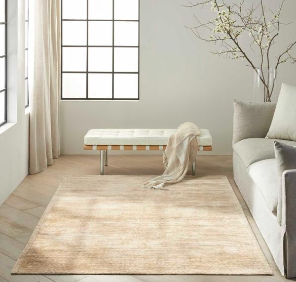 Nourison Valley Gold Indoor Only Striped Rug VLL01 Home