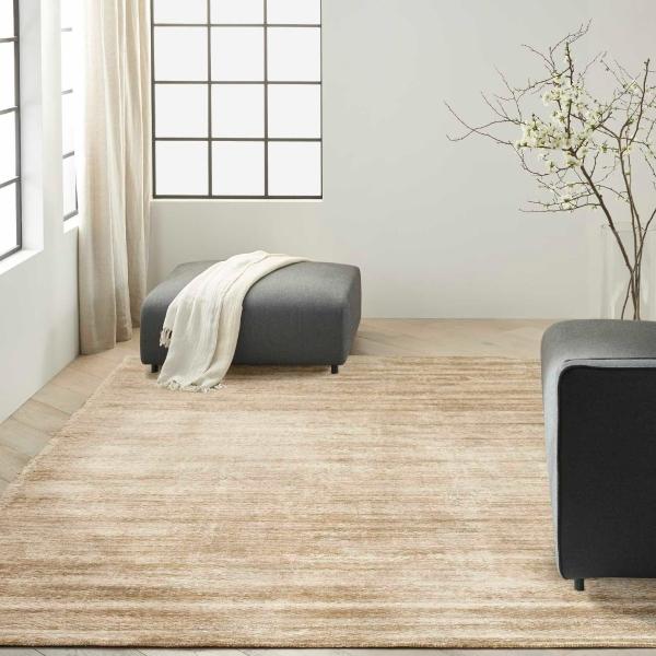 nourison Valley Gold Indoor only Striped Rug VLL01 Home