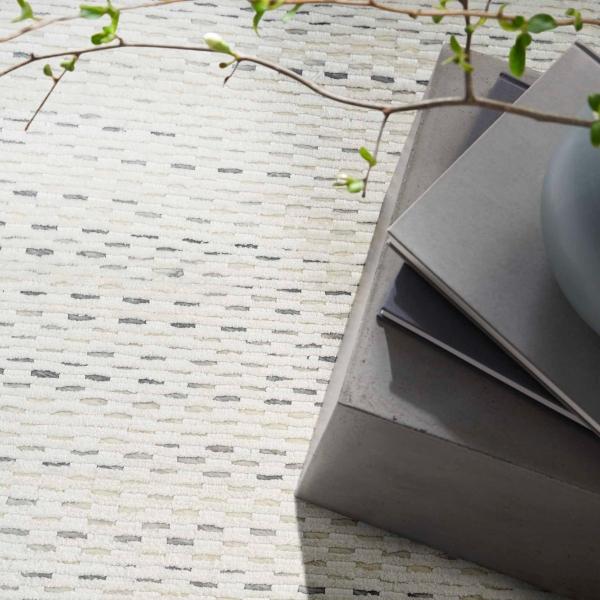 Nourison Valley Ivory Indoor Only Striped Rug VLL01 Home