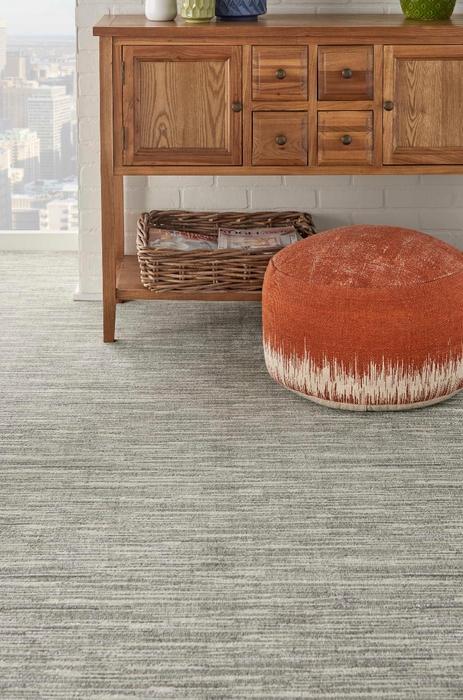 Nourison VELVET TEXTURES VELVET STRIAE VLSTR SILHOUETTE BROADLOOM CARPET