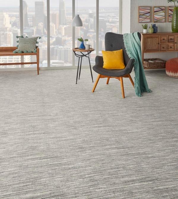 nourison VELVET TEXTURES VELVET STRIAE VLSTR SILHOUETTE BROADLOOM CARPET