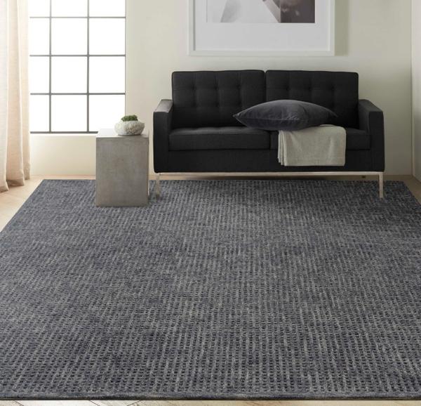 nourison Vera Denim Indoor only Solid Rug VEA01 Home