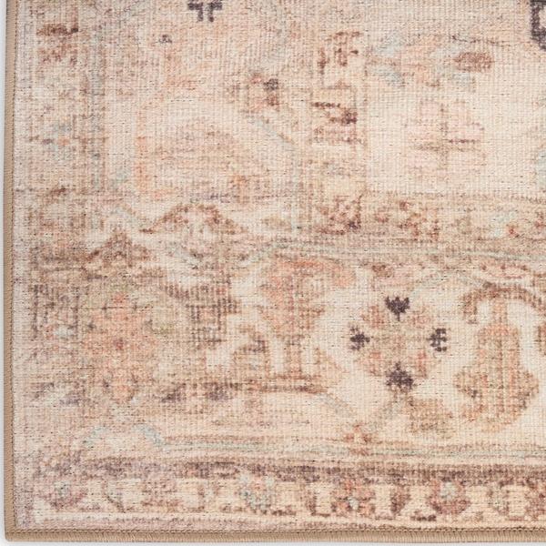 nourison Vintage Washables Beige Indoor only Persian Rug VWS17