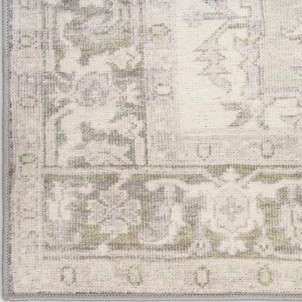 nourison Vintage Washables Green Indoor only Persian Rug VWS08
