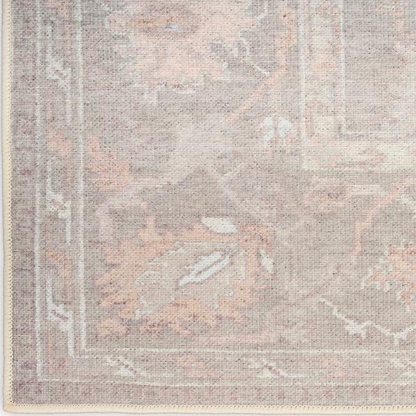 nourison Vintage Washables Grey Indoor only Persian Rug VWS09