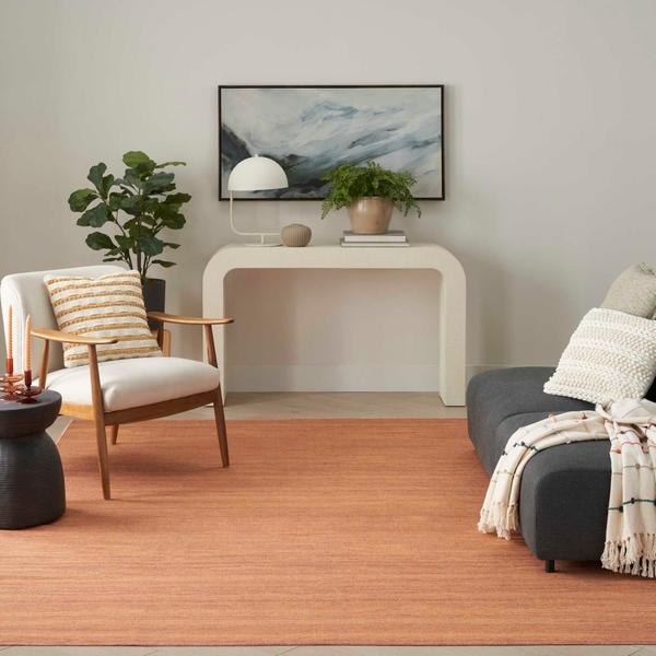 nourison Washable Essentials Copper Indoor only Solid Rug WAE01 Home