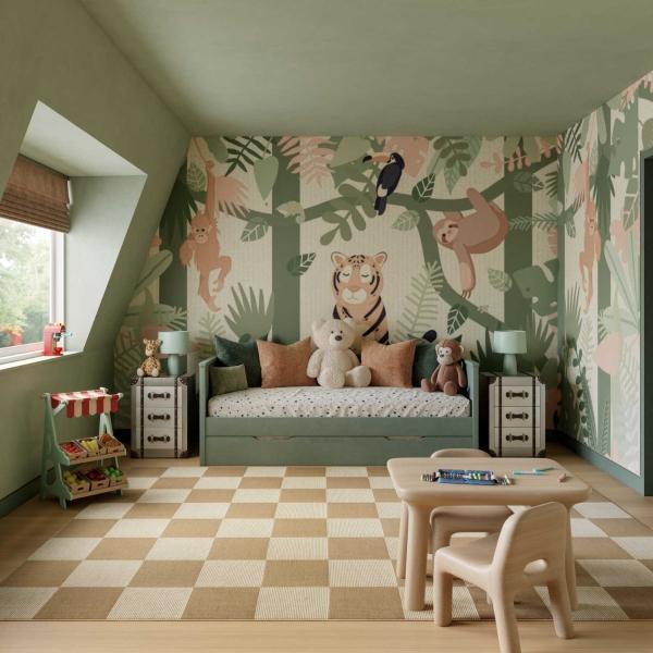 Nourison Washable Modern Jute Natural Ivory Indoor Only Geometric Rug MDJ02 Home