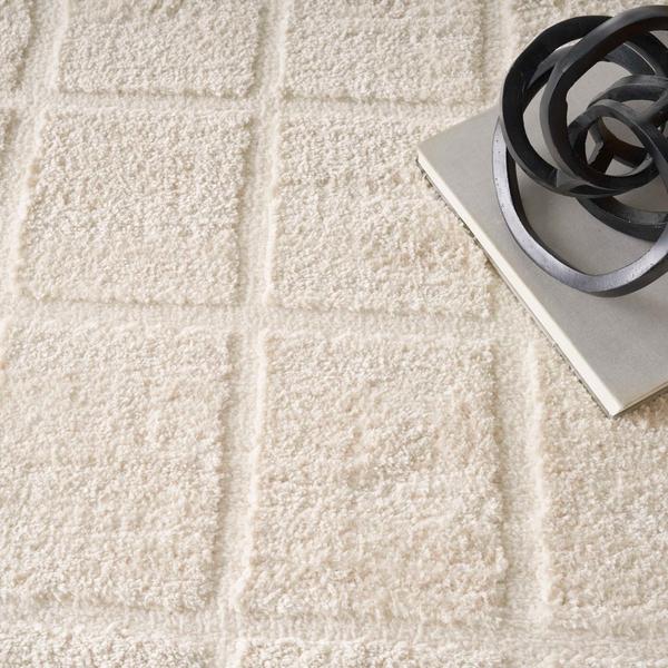 Nourison West End Ave Ivory Indoor Only Geometric Rug WTE01