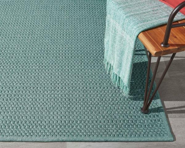 Nourison WHEREVER SISAL WHVSI AQUA BROADLOOM CARPET
