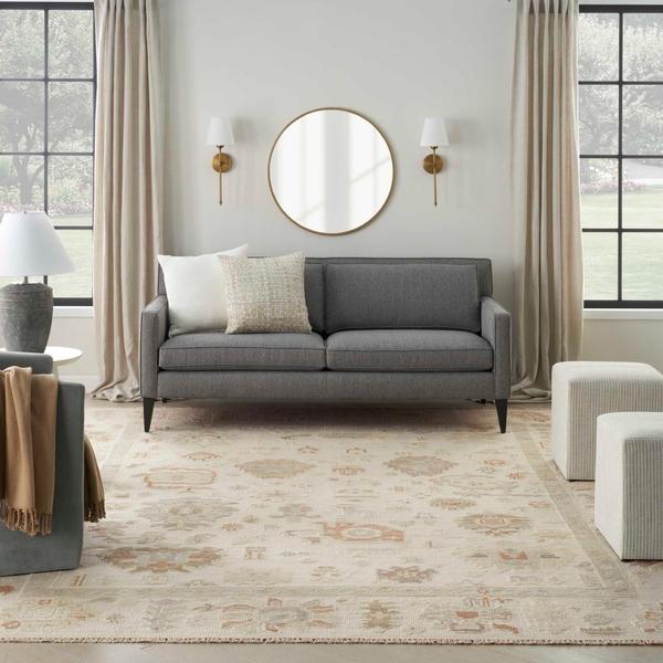 Nourison Whispers Cream Indoor Only Persian Rug WHP02