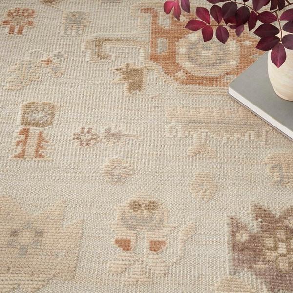 Nourison Whispers Cream Indoor Only Persian Rug WHP02