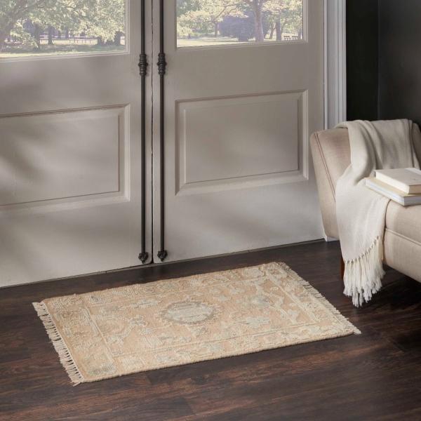 Nourison Whispers Dusty Mauve Indoor Only Persian Rug WHP06