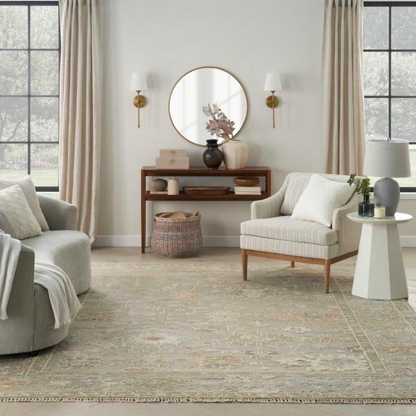 Nourison Whispers Taupe Indoor Only Persian Rug WHP01