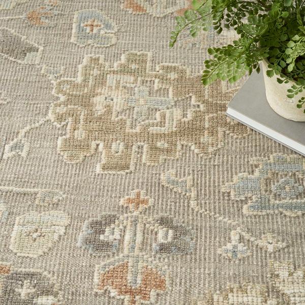 Nourison Whispers Taupe Indoor Only Persian Rug WHP01