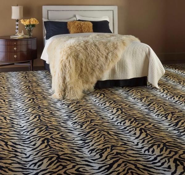 Nourison WILDLIFE BENGAL WLD03 NATURAL BROADLOOM CARPET