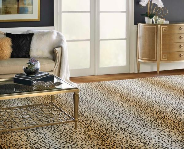 Nourison WILDLIFE JUNGLE CAT WLD02 NATURAL BROADLOOM CARPET