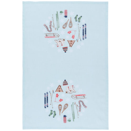 Now Designs Alpine Adventure Printed Dishtowels Set Of 2
