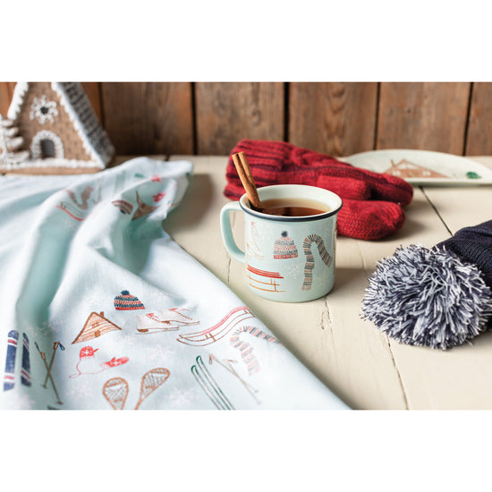 Now Designs Alpine Adventure Printed Dishtowels Set Of 2