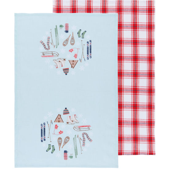 now designs Alpine Adventure Printed Dishtowels Set of 2