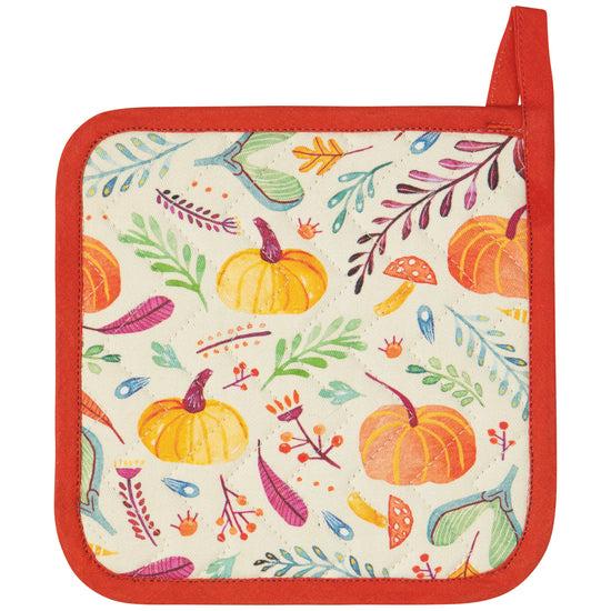 now designs Autumn Plenty Thanksgiving Chef Potholder