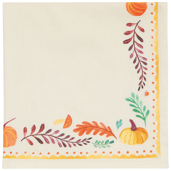 Now Designs Autumn Plenty Thanksgiving Napkin Set Of 4