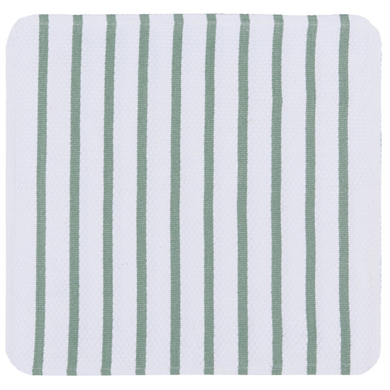 Now Designs Basketweave Dishcloths Elm Green Set Of 2