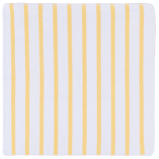 Now Designs Basketweave Dishcloths Lemon Yellow Set Of 2