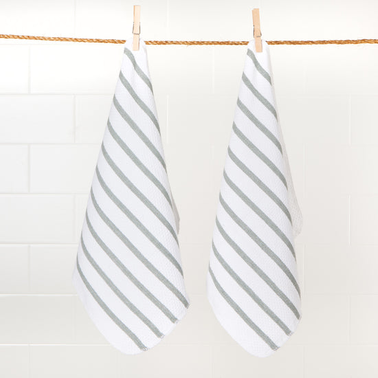 Now Designs Basketweave Dishcloths London Gray Set Of 2