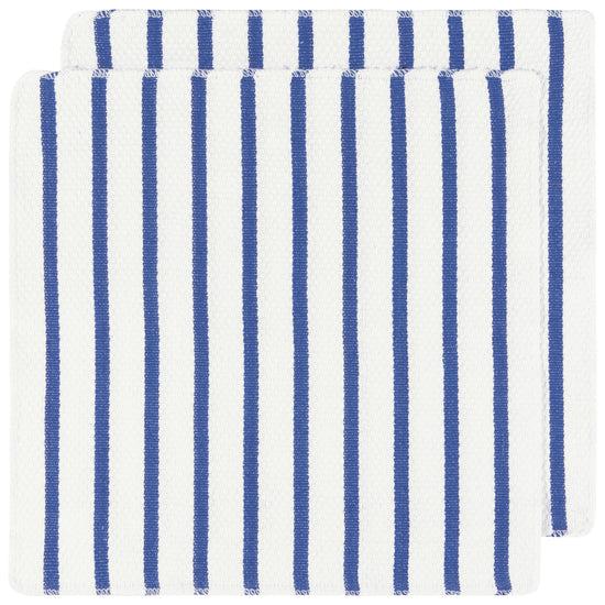 now designs Basketweave Dishcloths Royal Blue Set of 2