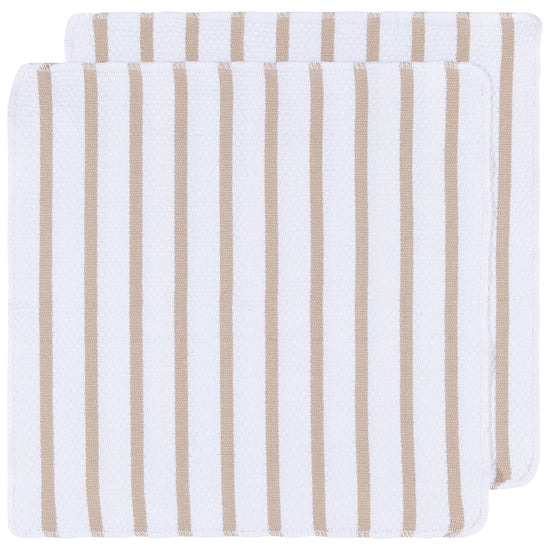 now designs Basketweave Dishcloths Sandstone Set of 2