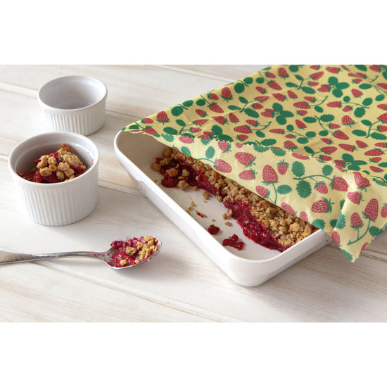 Now Designs Berries And Fruit Extra Large Beeswax Wrap