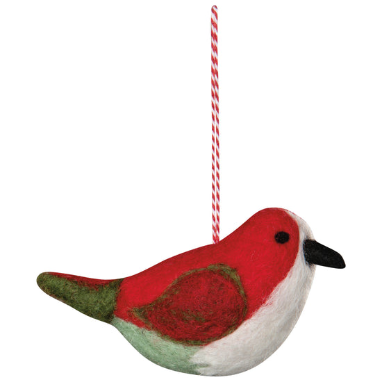 Now Designs Bird Felt Christmas Tree Ornaments - 3 Assorted Styles
