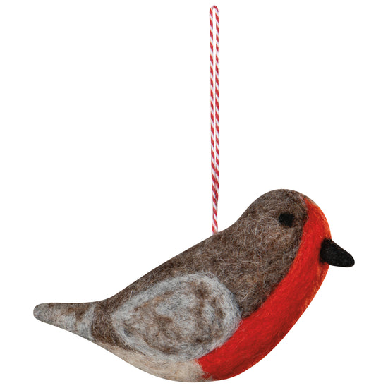 Now Designs Bird Felt Christmas Tree Ornaments - 3 Assorted Styles
