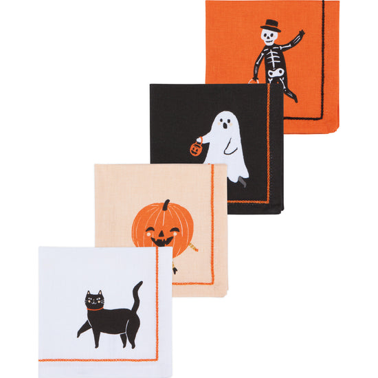 now designs Boo Crew Halloween Cocktail Napkins Set of 4