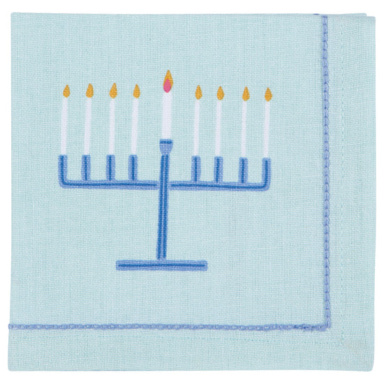 Now Designs Bright Hanukkah Cocktail Napkins Set Of 4