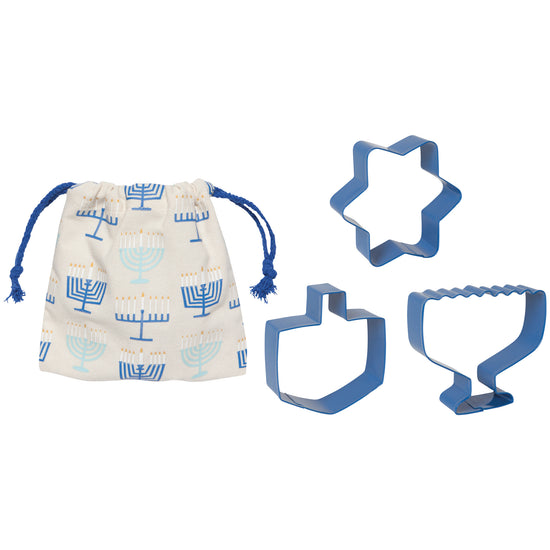now designs Bright Hanukkah Cookie Cutters Set of 3