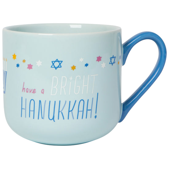 Now Designs Bright Hanukkah Mug And Dishtowel Set Of 2