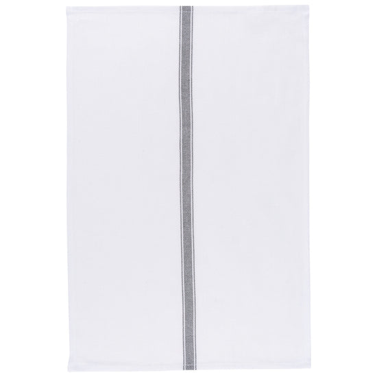 Now Designs Brooklyn Stripe Black Dishtowels Set Of 4