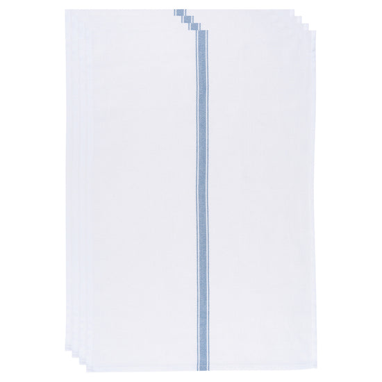 now designs Brooklyn Stripe Delft Blue Dishtowels Set of 4